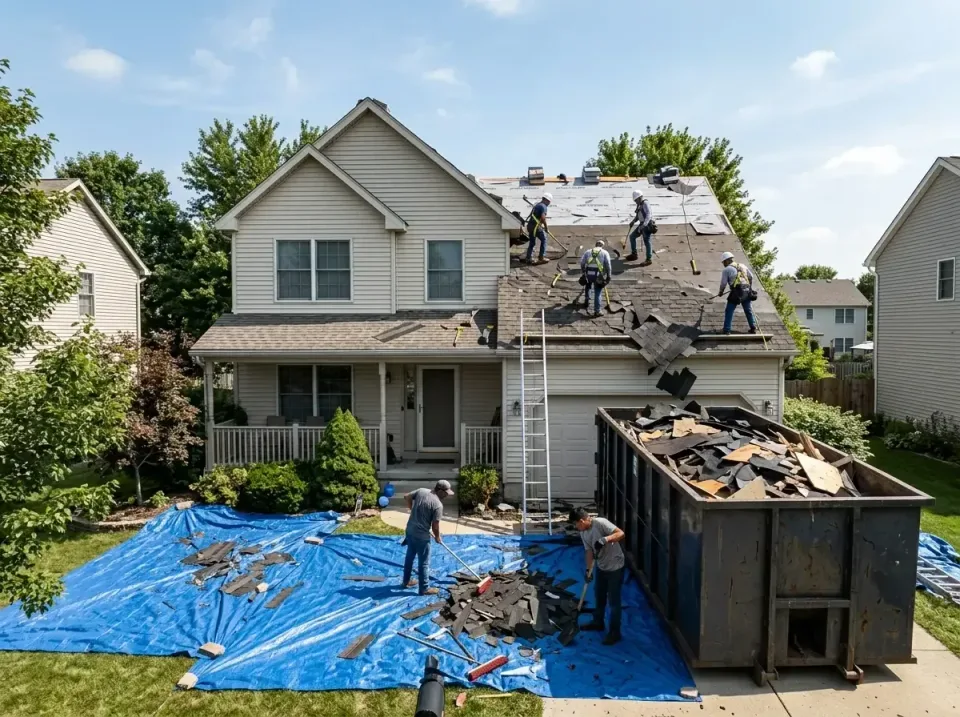 roof-replacement-debris-remova-004 — frequently asked questions, Cheapest Dumpster Rentals in Laguna Vista, TX